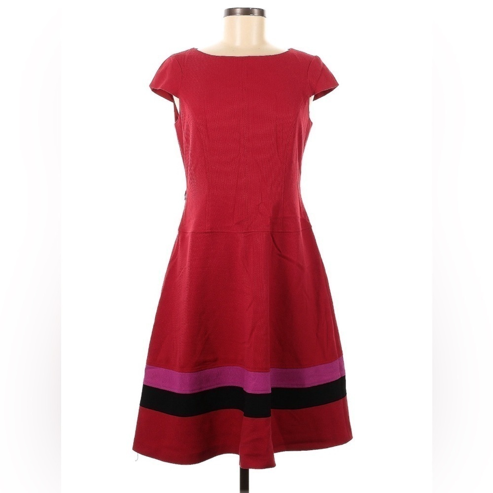 Anne Klein Fit and Flair Empire Waist Dress | 4